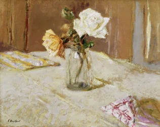 Rosen in einer Glasvase